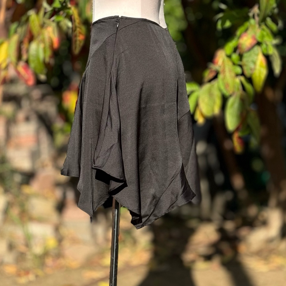 Free People Black Asymmetrical Skirt Women’s - Picture 5 of 8